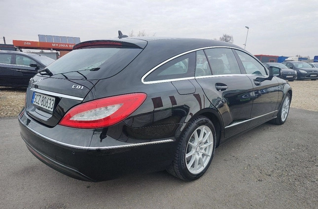 Mercedes-Benz CLS cena 92900 przebieg: 286259, rok produkcji 2014 z Częstochowa małe 529